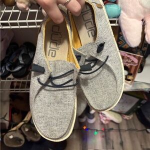 Hey Dude Gray Women's Sneakers